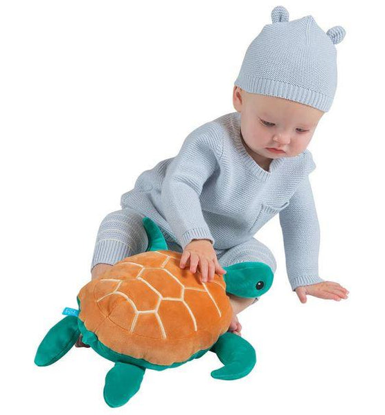 Manhattan Toy Velveteen Plush Salty Sea Turtle