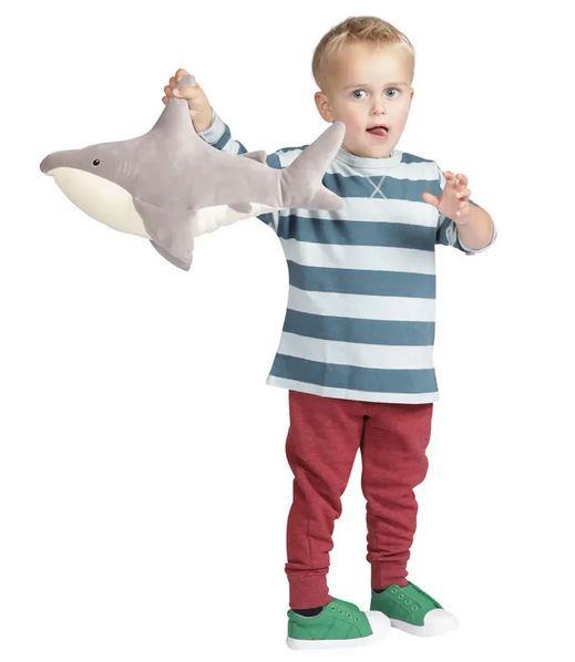 Mahattan Toy Velveteen Plush Snarky Shark