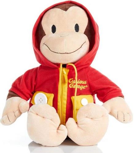 Curious George Learn to Dress Plush