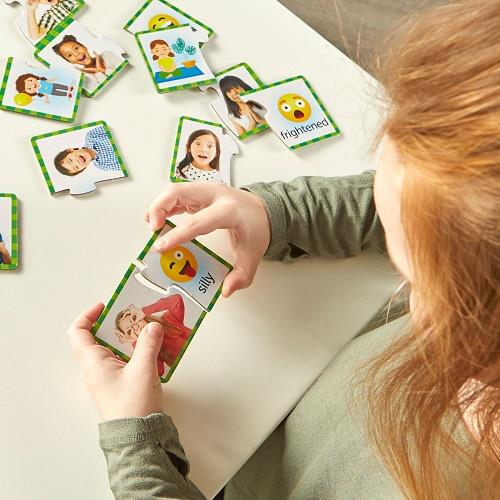 Learning Resources Feelings and Emotions Puzzle Cards