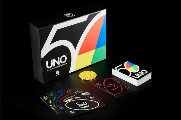 Uno 50th Anniversary Limited Edition Card Game