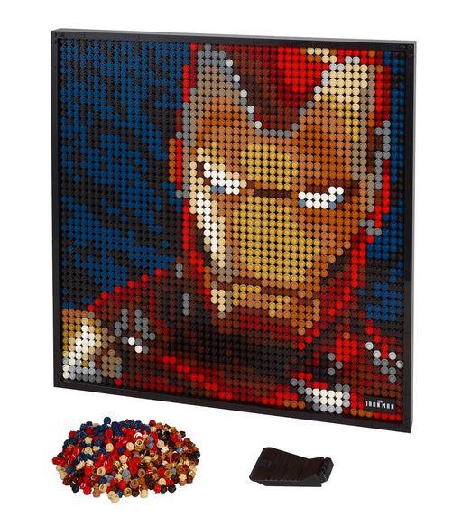 Lego Disney Marvel Iron Man Dot Art - 31199
