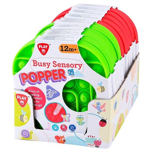 Busy Sensory Popper Alphabet Red