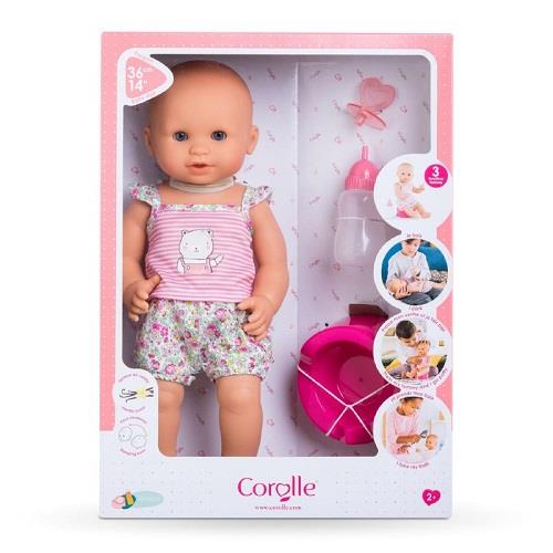 Corolle Emma Drink-and-Wet Bath Baby Doll