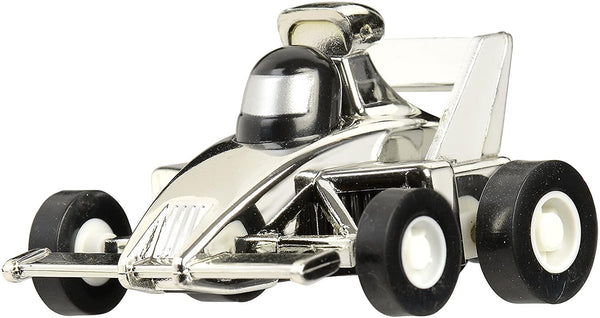 Aeromax Silver Aero Pull Back Race Car (Black)