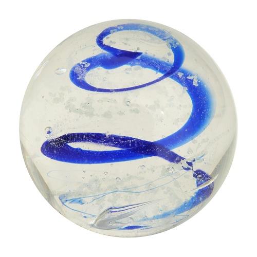 House of Marbles Handmade Moonstone (Dark Blue) 16mm