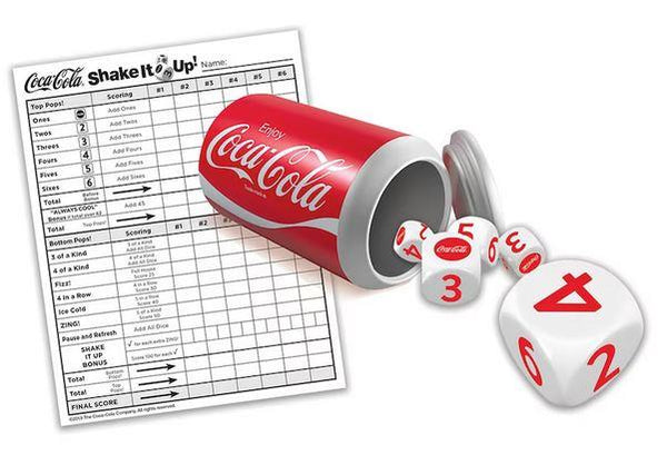 Coca-Cola Shake it up Dice Game