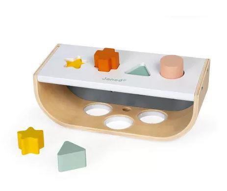 Janod Sweet Cocoon Tap Tap Shape Sorter