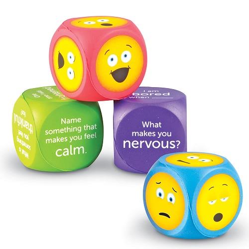 Learning Resources Emoji Soft Foam Cubes