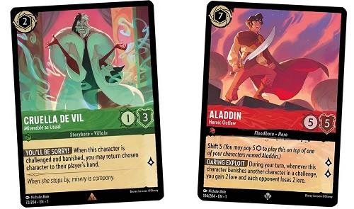 Disney Lorcana The First Chapter Ruby & Emerald Starter Deck