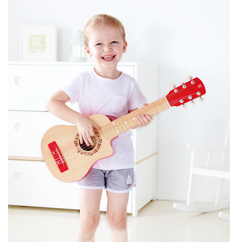 Hape Red Flame Guitar
