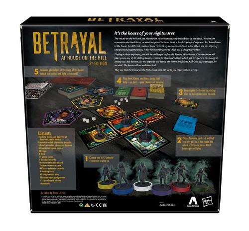 Betrayal At House On The Hill 3rd Edition