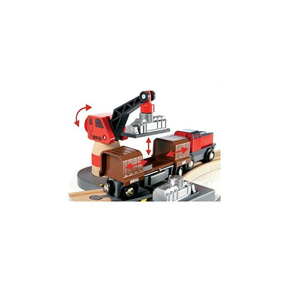 Brio Cargo Harbor Train Set - 33061