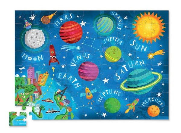 Crocodile Creek Puzzle Space (72 pcs)