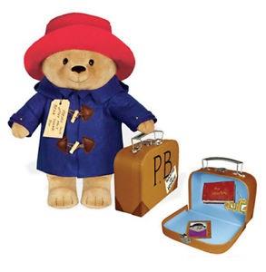 Paddington Bear Suitcase Plush