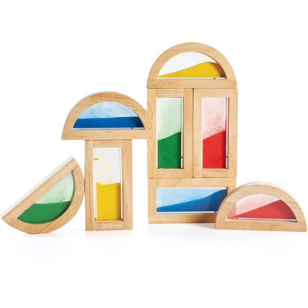 Guidecraft Rainbow Blocks Sand