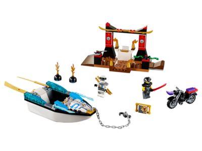 Lego Juniors Ninjago Zane's Ninja Boat Pursuit - 10755