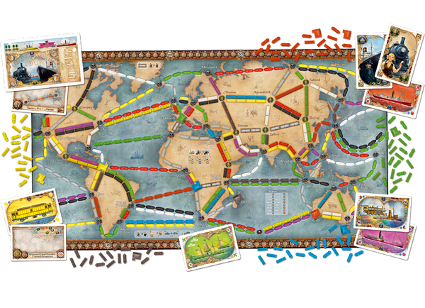 Les Aventuriers du Rail Autour du Monde