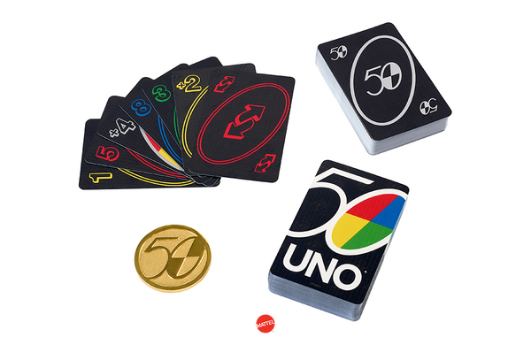 Uno 50th Anniversary Limited Edition Card Game