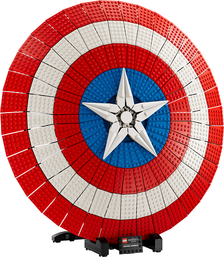Lego Disney Marvel Captain America Shield - 76262