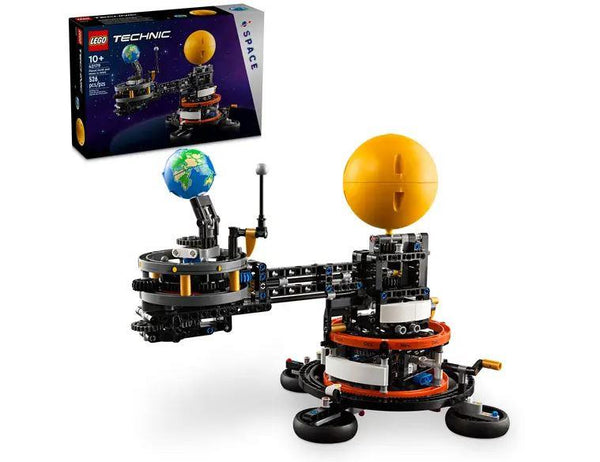 Lego Technic Planet Earth and Moon in Orbit