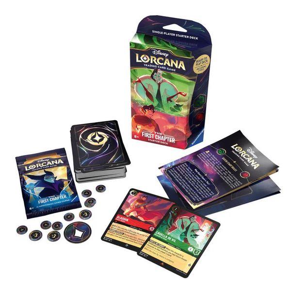 Disney Lorcana The First Chapter Ruby & Emerald Starter Deck