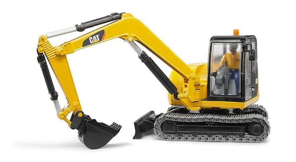 Bruder Caterpillar Excavator Truck with Worker - 2467