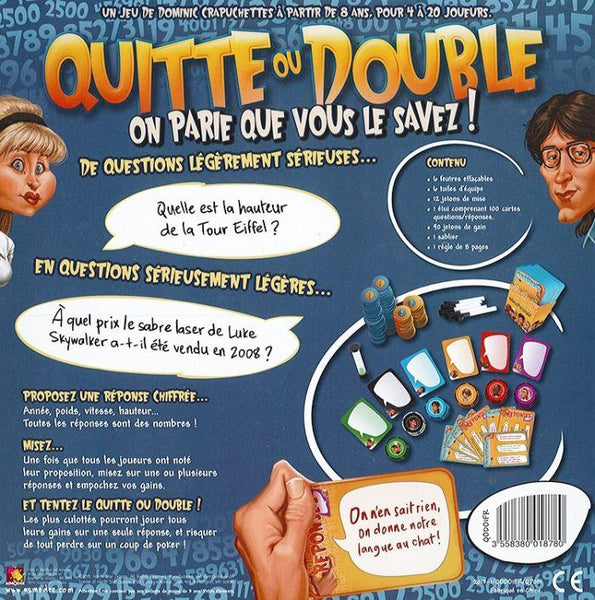 Quitte ou double, qu'est-ce que c'est ?