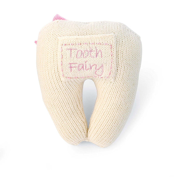 Knit Tooth Pillow Pink