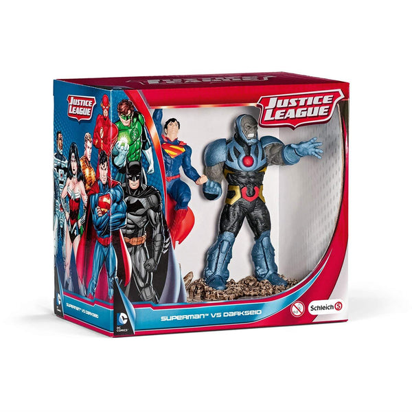DC Superman Vs Darkseid Scenery Figure Pack