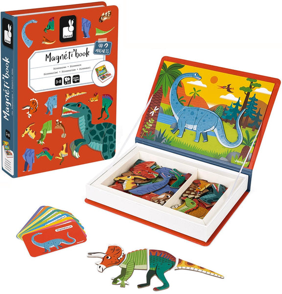 Janod Magnetibook Dinosaurs