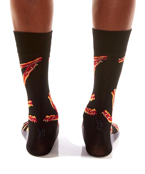 Yo Sox Men Socks Bacon