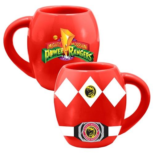 Power Rangers Oval Ceramic Mug