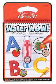Melissa & Doug Water WOW! Alphabet - On the Go Travel Activity
