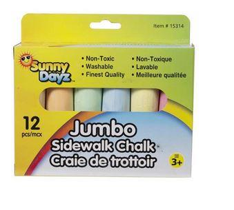 Sunny Dayz Jumbo Sidewalk Chalk