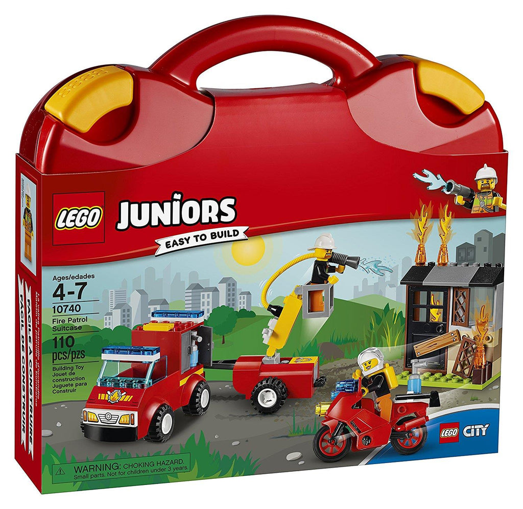 Lego Juniors Fire Patrol Suitcase - 10740