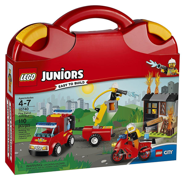 Lego Juniors Fire Patrol Suitcase - 10740