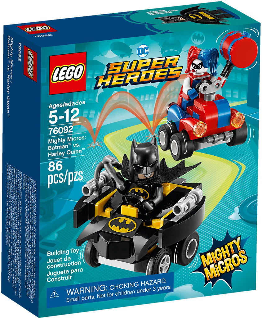 Lego DC Super Heroes Mighty Micros Batman vs Harley Quinn - 76092