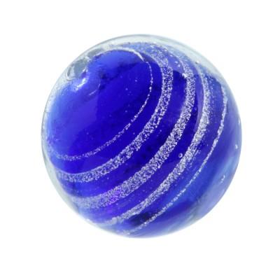 House of Marbles Handmade Jetstream (Dark Blue) 25mm