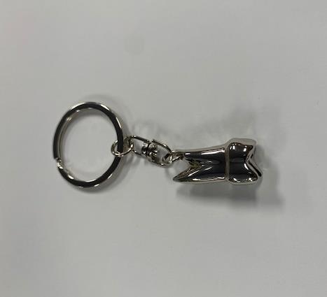 Dental Keychain Tooth (Silver)
