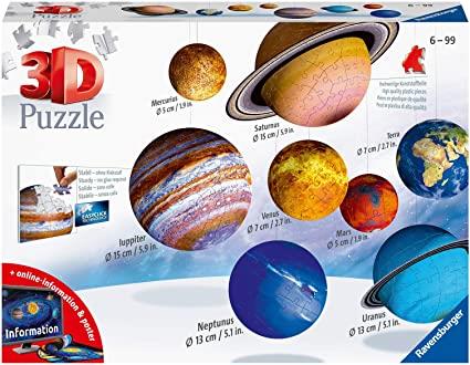 Ravensburger 3D Puzzle Solar System (540pcs)