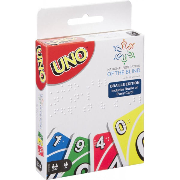 Uno Braille Card Game