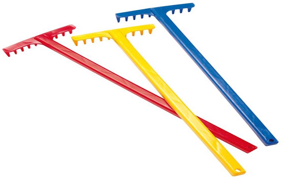 Dantoy Plastic Rake 17" (Yellow)