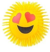 Emoji Puffer Ball Med (Yellow - Heart Eyes)
