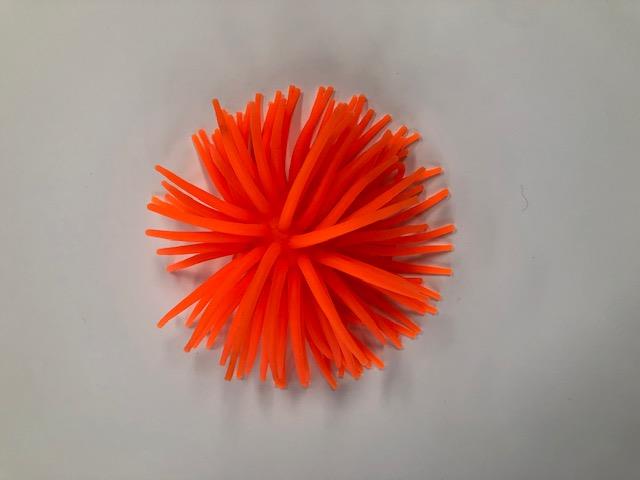 Smile Maker Squishy Tentacle Ball Orange