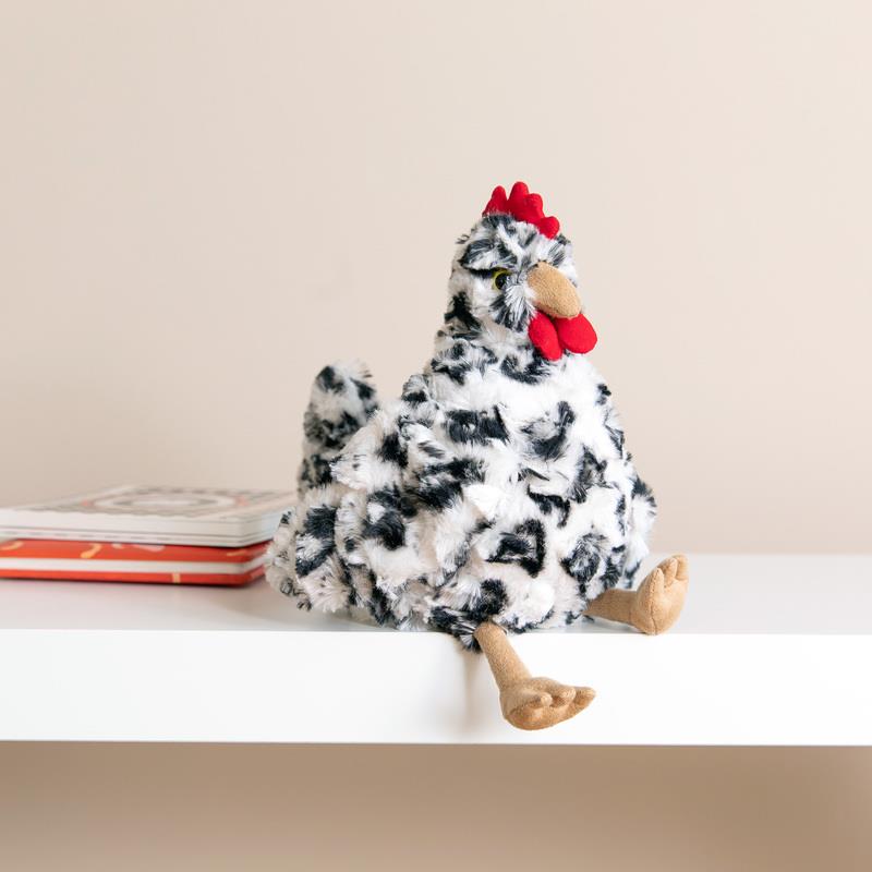 Manhattan Toy Henley Chickent (Black/White) Plush
