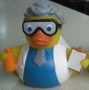 Rubber Duck Wacky Scientist