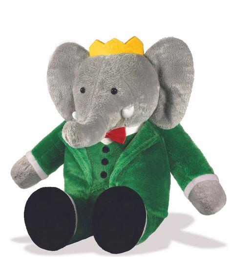 Babar Seated Plush Toy