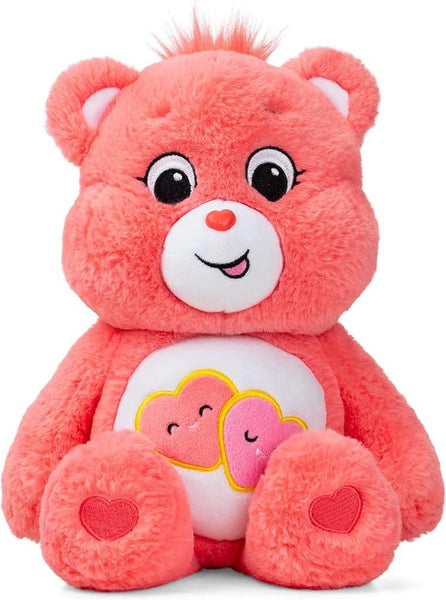 Care Bears Plush Love-A-Lot Bear (Pink Hearts)