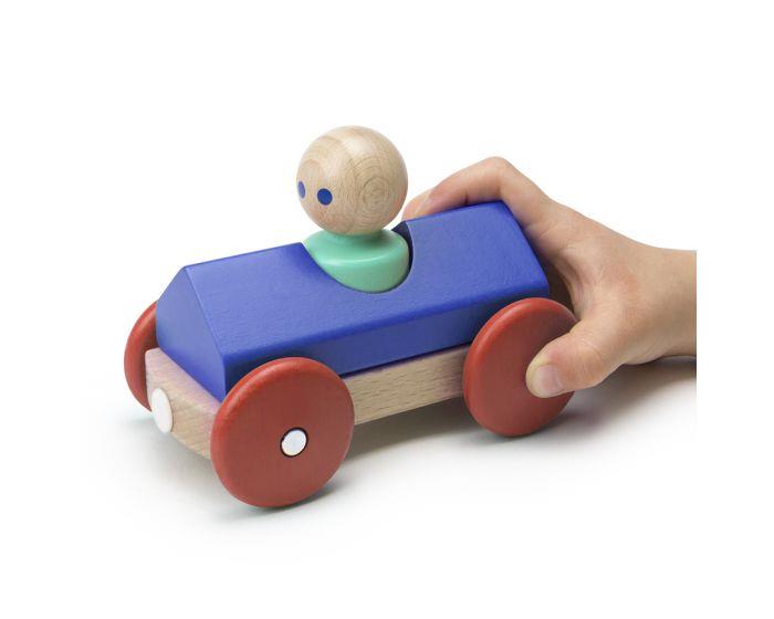 Tegu Magnetic Racer (Blue & Poppy Red)